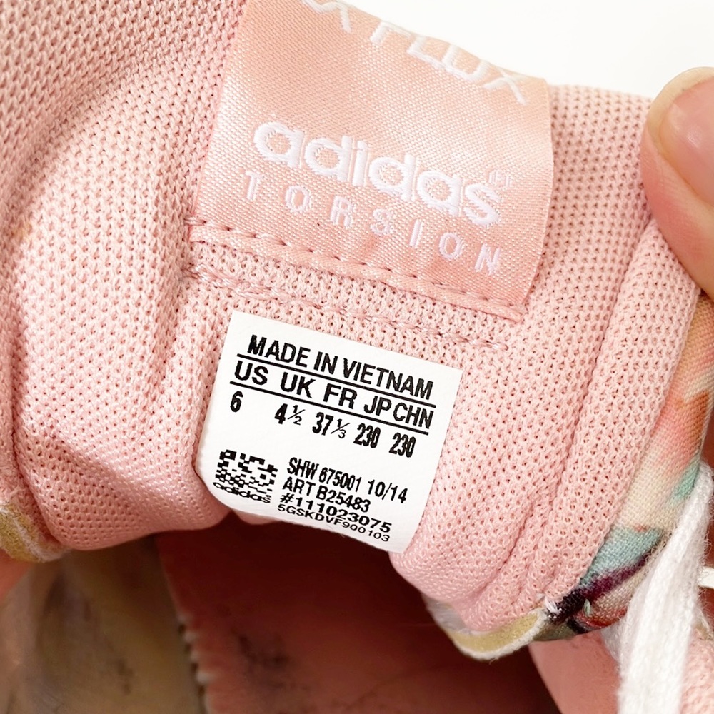 adidas ZX Flux Farm Curso d’Agua  Tropical Print Sneakers - Picture 9 of 14